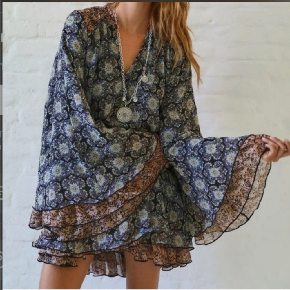 Free People Multicolored Gabi Tunic